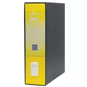 Image of Esselte DOX 1 A4 Lever Arch File Yellow - Outer carton of 6 D26106