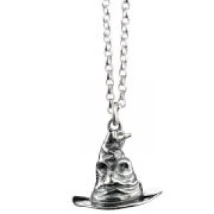 Image of Harry Potter Sterling Silver Sorting Hat Necklace