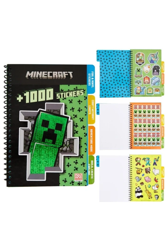 Image of Minecraft 1000 Sticker Book Multi