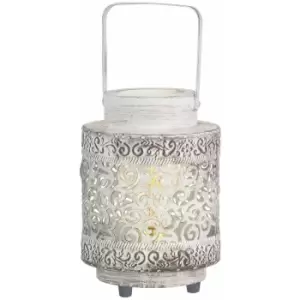 Image of Loops - Table Lamp Desk Light Black Patina Steel Lantern Shade 1 x 60W E27 Bulb