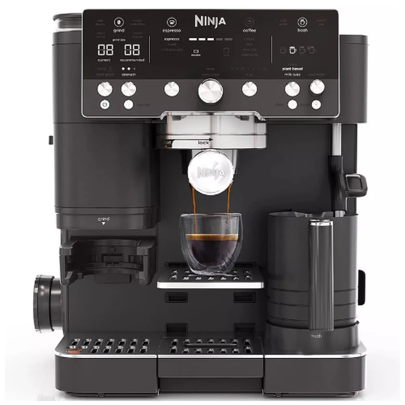 Image of Ninja Luxe Cafe Premier Espresso Coffee Machine - Midnight Black - ES601UKBK