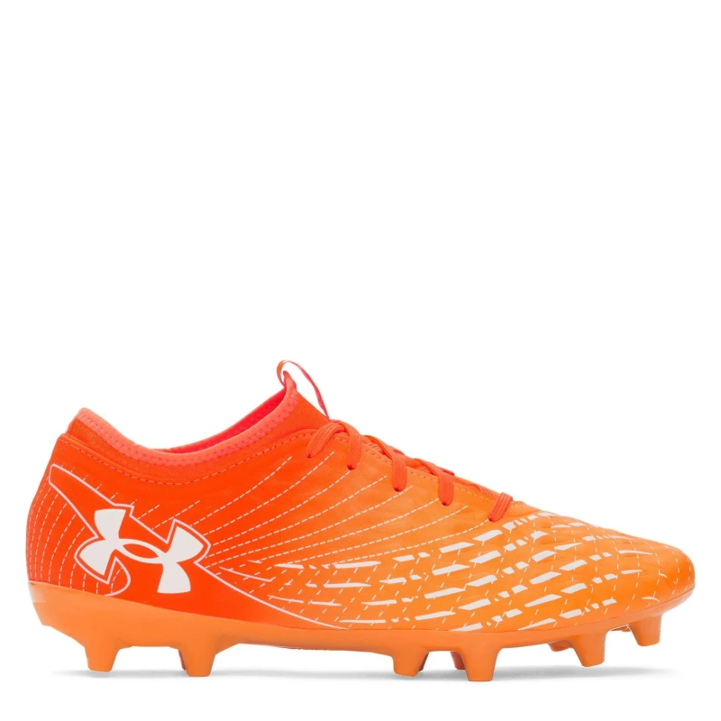 Image of Under Armour Magnetico Select Adults Firm Ground Football Boots Orange/White male 7 (41)