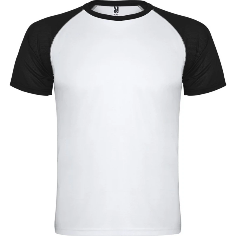 Image of ROLY Indianapolis Short-Sleeved Sports T-Shirt in Off-White Size: 4 Years Off-White Unisex 4 Years