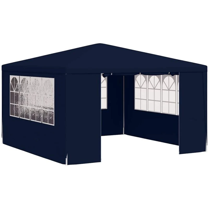 Image of VIDAXL Vidaxl - Professional Party Tent with Side Walls 4x4 m Blue 90 g/m 8719883767697