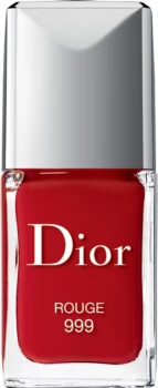 Image of Dior Vernis Couture Colour - Gel Shine Nail Lacquer 10ml 999 - Rouge
