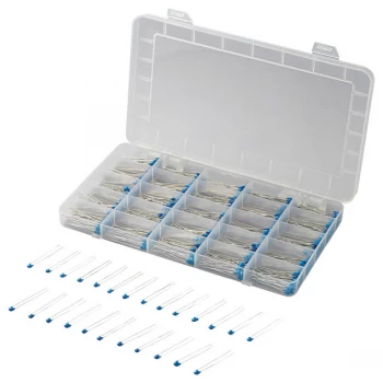 Image of Tru 500 Piece 1pF - 22nF 20% 50V 2.5mm Radial Ceramic Capacitor Kit