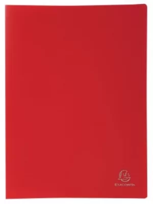 Image of Exacompta A4 Display Book Soft Eco Polypropylene 40 Pocket Red