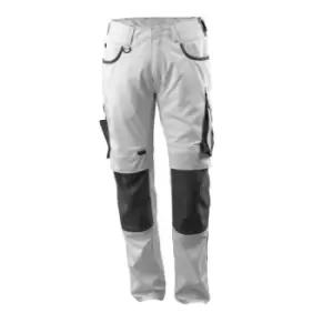 Image of Mascot Lemberg Trousers White/Dark Anthracite 76C54 (L30W38.5)