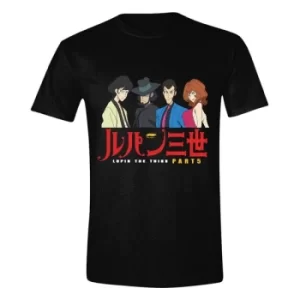 Image of Lupin III T-Shirt Part 5 Lineup Size S