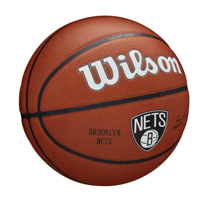 Image of Wilson Adults NBA Alliance Basketball Brooklyn Nets unisex size 7