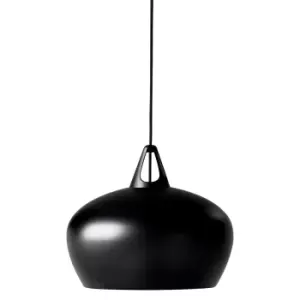 Image of Belly 38cm Dome Pendant Ceiling Light Black, E27