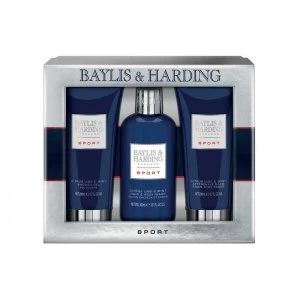 Image of Baylis Harding Mens Citrus Lime Mint 3 Piece Set