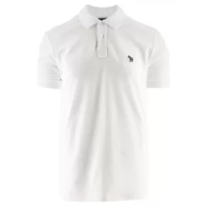 Image of Paul Smith White Regular Short Sleeve Polo Shirt