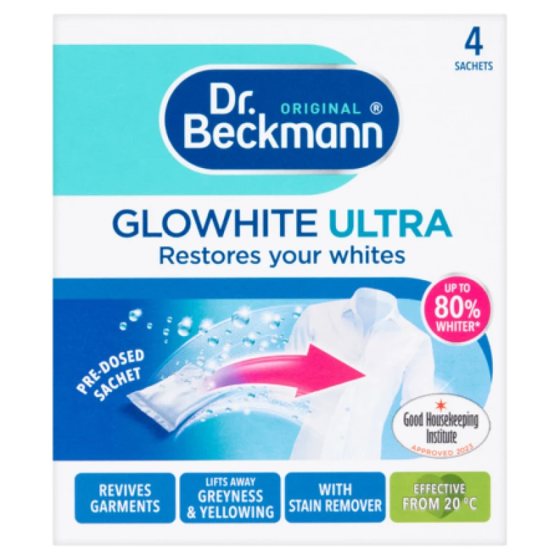 Image of Dr Beckmann Glowhite Ultra Sachets - 4x40g 522260