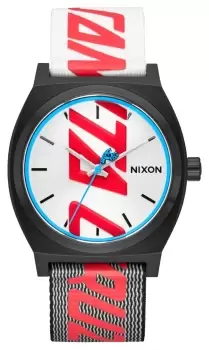 Image of Nixon A1367-180-00 Santa Cruz Time Teller Black / Silver Watch