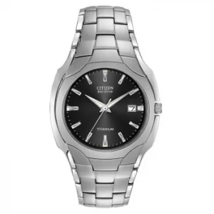 Image of Citizen Eco Drive Mens Titanium Bracelet Watch