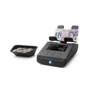 Image of Safescan 6175 Money Counting Scale for Coins and Notes - Black 33641J