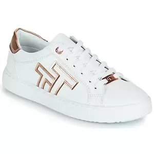 Image of Tom Tailor POUCE womens Shoes Trainers in White.5