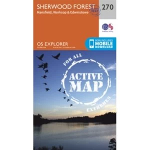 Image of Sherwood Forest by Ordnance Survey (Sheet map, folded, 2015)