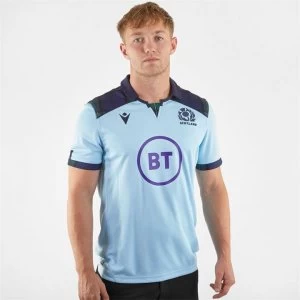 Image of Macron Scotland Away Rugby Shirt 2019 2020 - Sky
