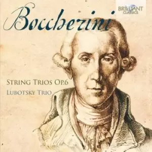 Image of Boccherini String Trios Op 6 by Luigi Boccherini CD Album