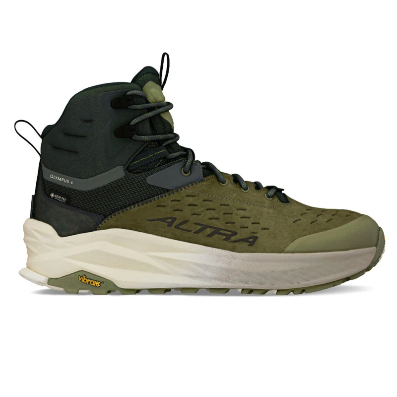 Image of Altra Altra Olympus 6 Hike Mid GTX Mens Dusty Olive - Green / Standard / 8.5