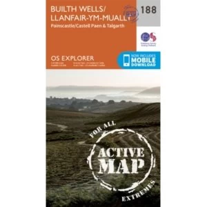 Image of Builth Wells, Painscastle and Talgarth by Ordnance Survey (Sheet map, folded, 2015)