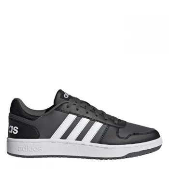 Image of adidas Hoops 2.0 Classic Mens Basketball Shoes - Black/White
