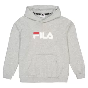 Image of Logo Print Hoodie in Organic Cotton Mix, 9-16 Years