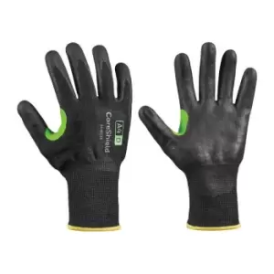 Image of Gant de protection contre les coupures CoreShield 13G A4/D taille 8 noir EN 388