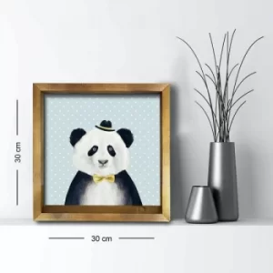 Image of 3030AHS-015 Multicolor Decorative Framed MDF Painting