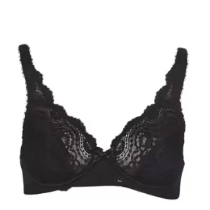 Image of PLAYTEX FLOWER ELEGANCE womens Underwire bras in Black8B,38C,38D,38DD,40DD,34B,34C,34D,36B,36C,36D,36DD