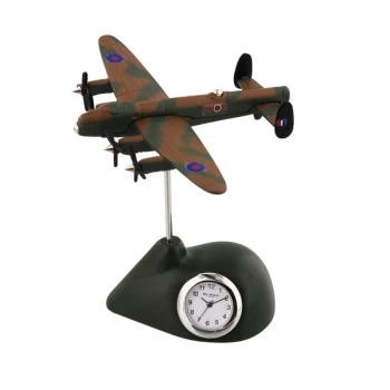 Image of WILLIAM WIDDOP Miniature Clock - RAF Lancaster
