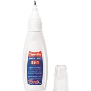 Image of Original Bic Tipp Ex ShakeN Choose 15ml 2 in 1 Fluid Correction Pen Pack of 10