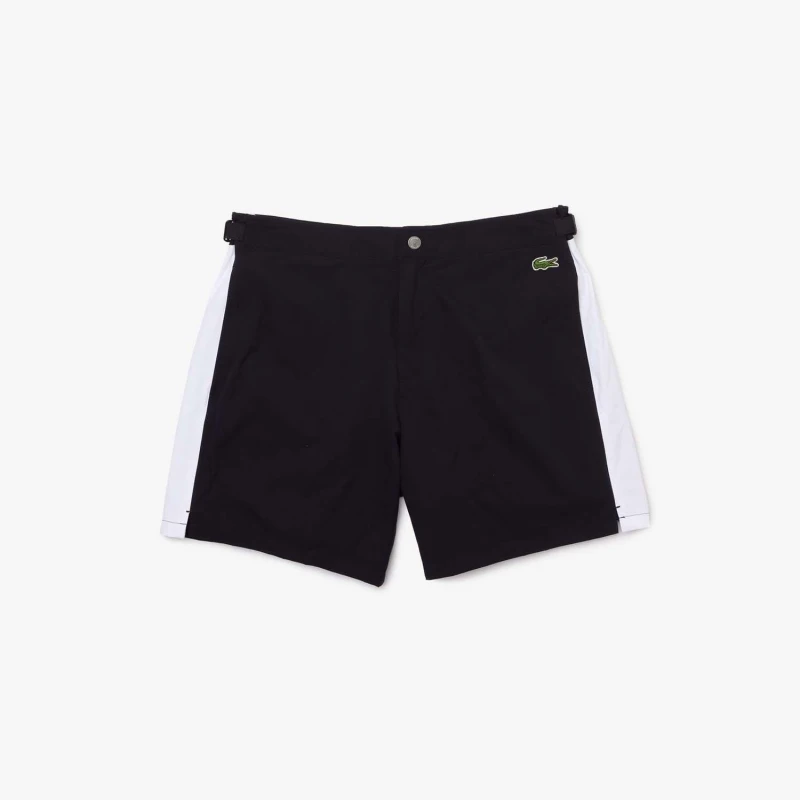 Image of Lacoste Quick Dry Swimming Trunks - Multi Multi S
