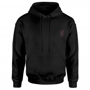 Image of Transformers Decepticons Embroidered Unisex Hoodie - Black - M