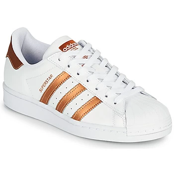 Image of adidas SUPERSTAR W womens Shoes Trainers in White,6,6.5,7