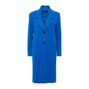 Image of James Lakeland Lapel Collar 2 button Coat - Blue
