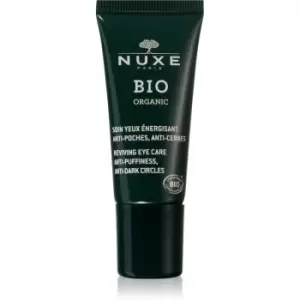 Image of Nuxe Bio Organic moisturizing energizing care for eye area 15 ml