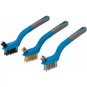 Image of Silverline - Mini Wire Brush Set 3pce