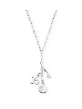 Image of Chlobo Sterling Silver Strength Of The Moon' Necklace