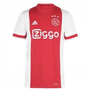 Image of adidas Ajax Home Shirt 2020 2021 - White/Red