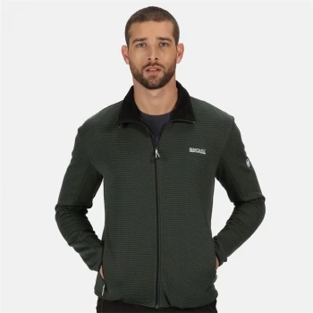 Image of Regatta Highton Lite Full Zip Stretch Softshell - Deep Forest