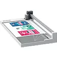 Image of Leitz Precision Home Office Paper Trimmer 9026 A4 305mm Retractable Rotary Bypass Blade Straight Cut Grey 10 Sheets