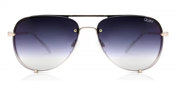 Image of Quay Australia High Key Mini Aviator Sunglasses