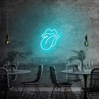 Image of The Rolling Stones - Blue Blue Wall Lamp