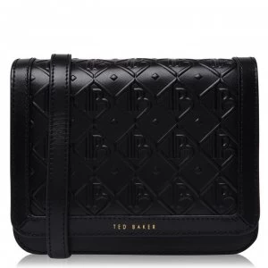Image of Ted Baker Melikaa Monogram Bag - black