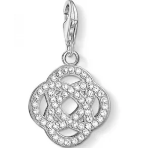 Image of Ladies Thomas Sabo Sterling Silver Charm Club Eternity Charm