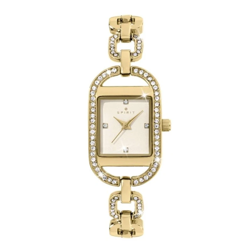 Image of Spirit SP4026 Stone Set Link Bracelet Watch - W27173