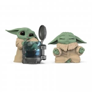Image of Star Wars The Bounty Collection The Child 2-Pack Curious Child, Meditation Poses Figures